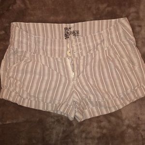 Striped shorts